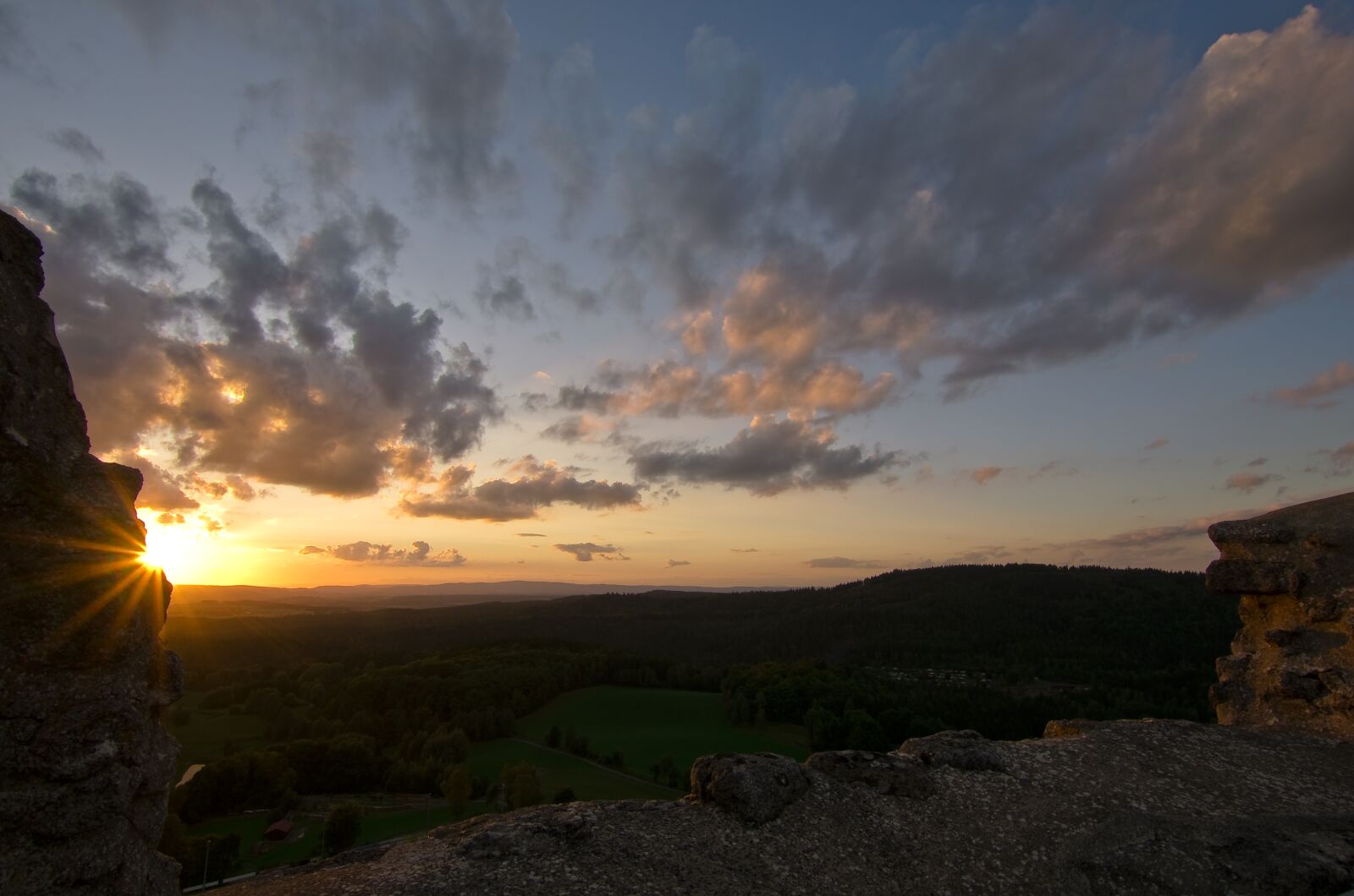 Nikon D5100 sample photo. Sunset, bavaria, summer photography