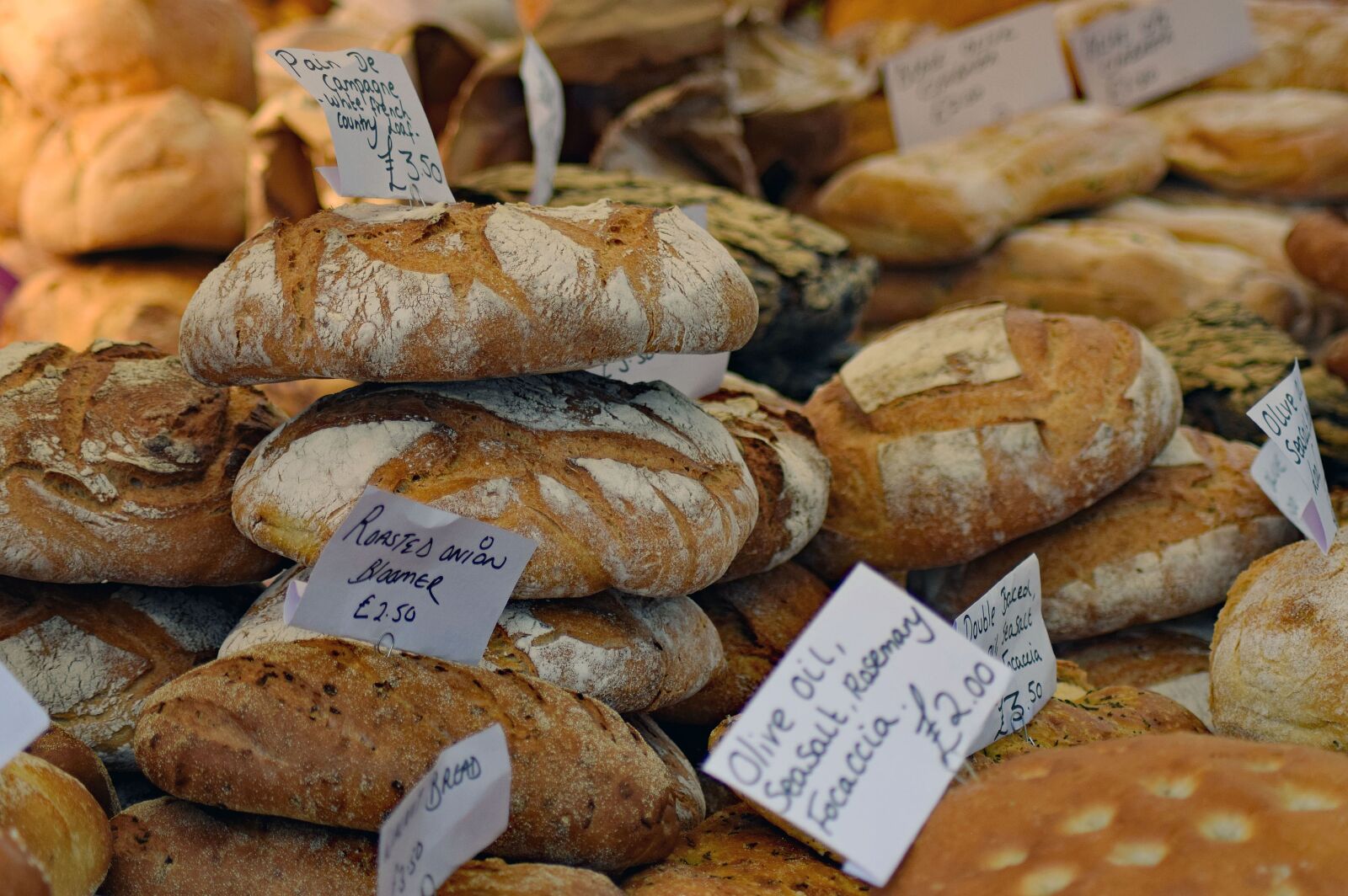 Nikon D3300 sample photo. Bread, fresh, market photography