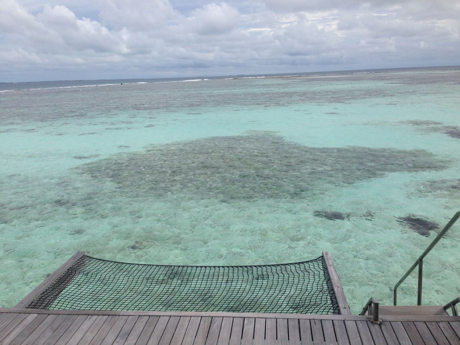 iPhone 5 back camera 4.12mm f/2.4 sample photo. Hammock, relax, maldives photography