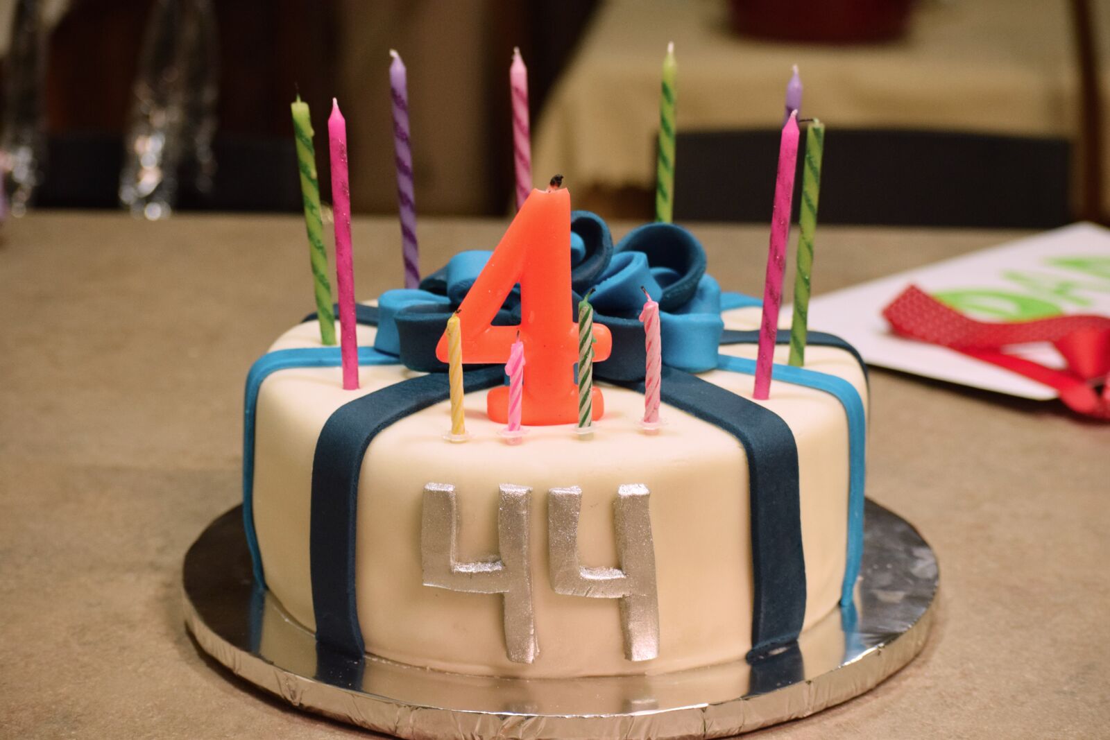Nikon D3300 sample photo. Cake, birthday, candles photography