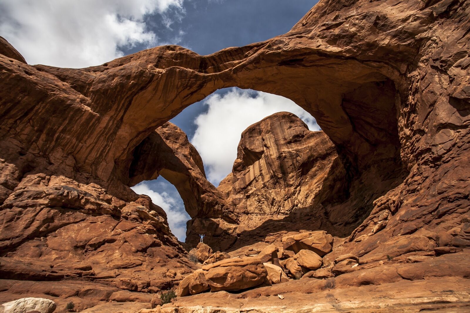 Canon EOS 5D Mark II + Canon EF 17-40mm F4L USM sample photo. Double arch, landscape, nature photography