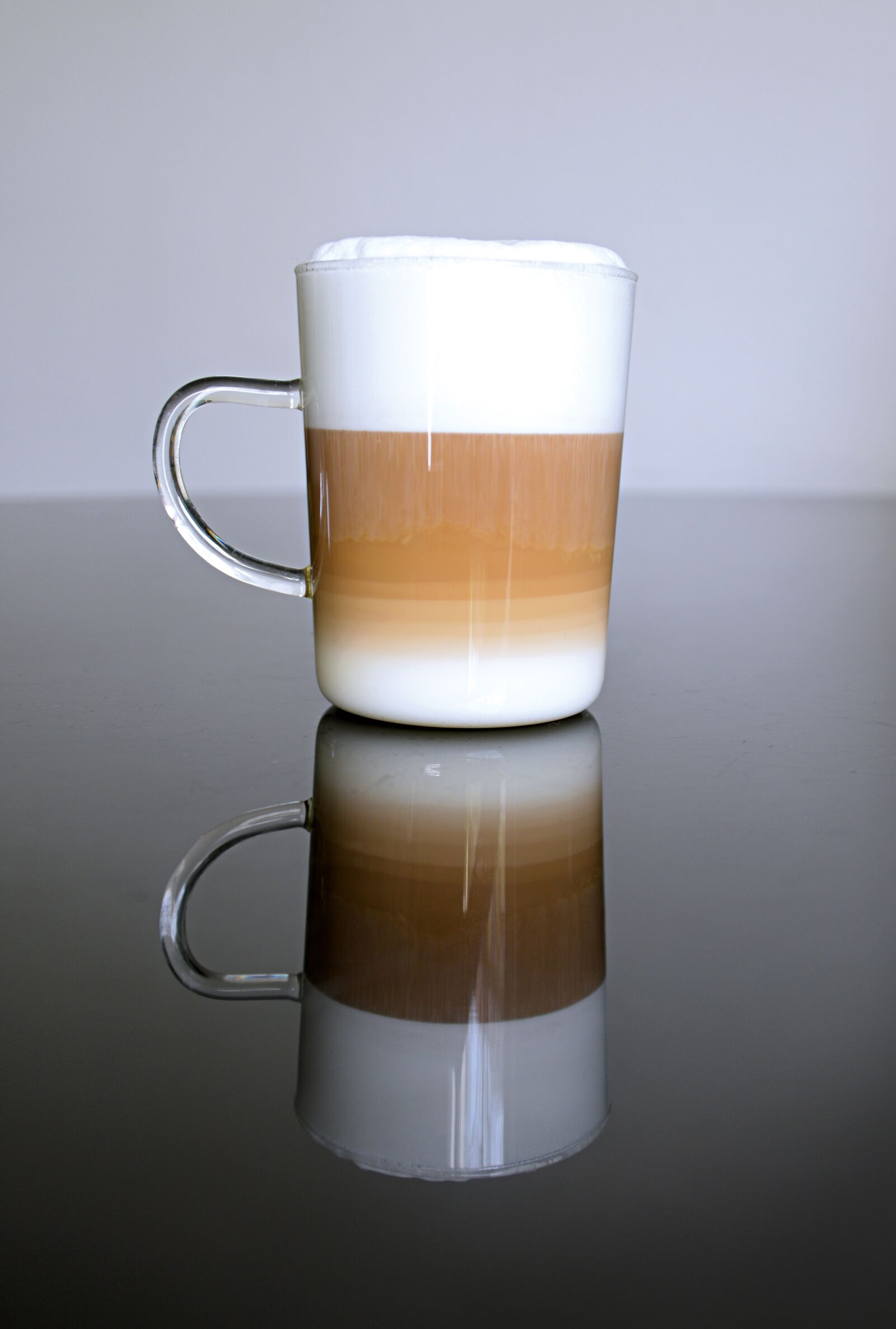 Nikon D3200 sample photo. Coffee, glass, milk photography