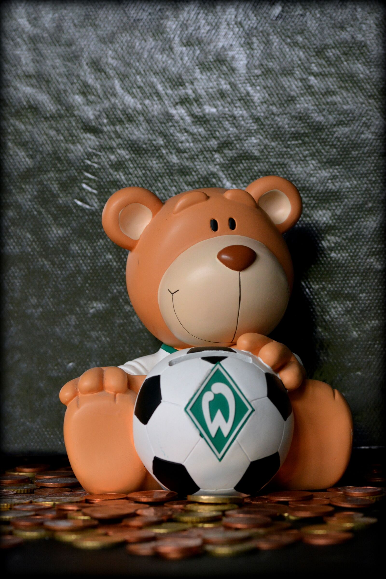 Nikon D5200 sample photo. Piggy bank, money, euro photography
