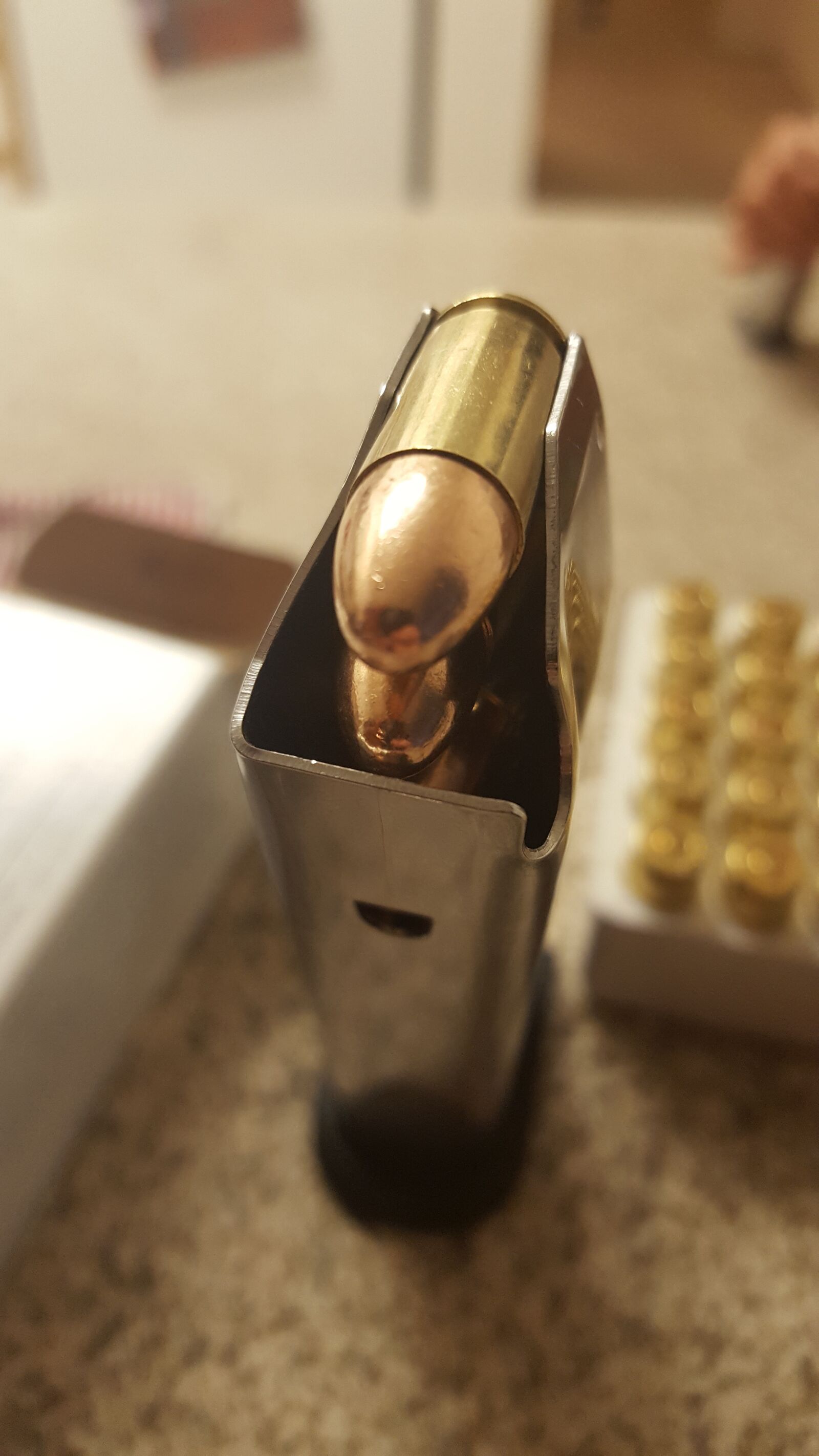 Samsung Galaxy S6 sample photo. Bullet, bullets, gun photography