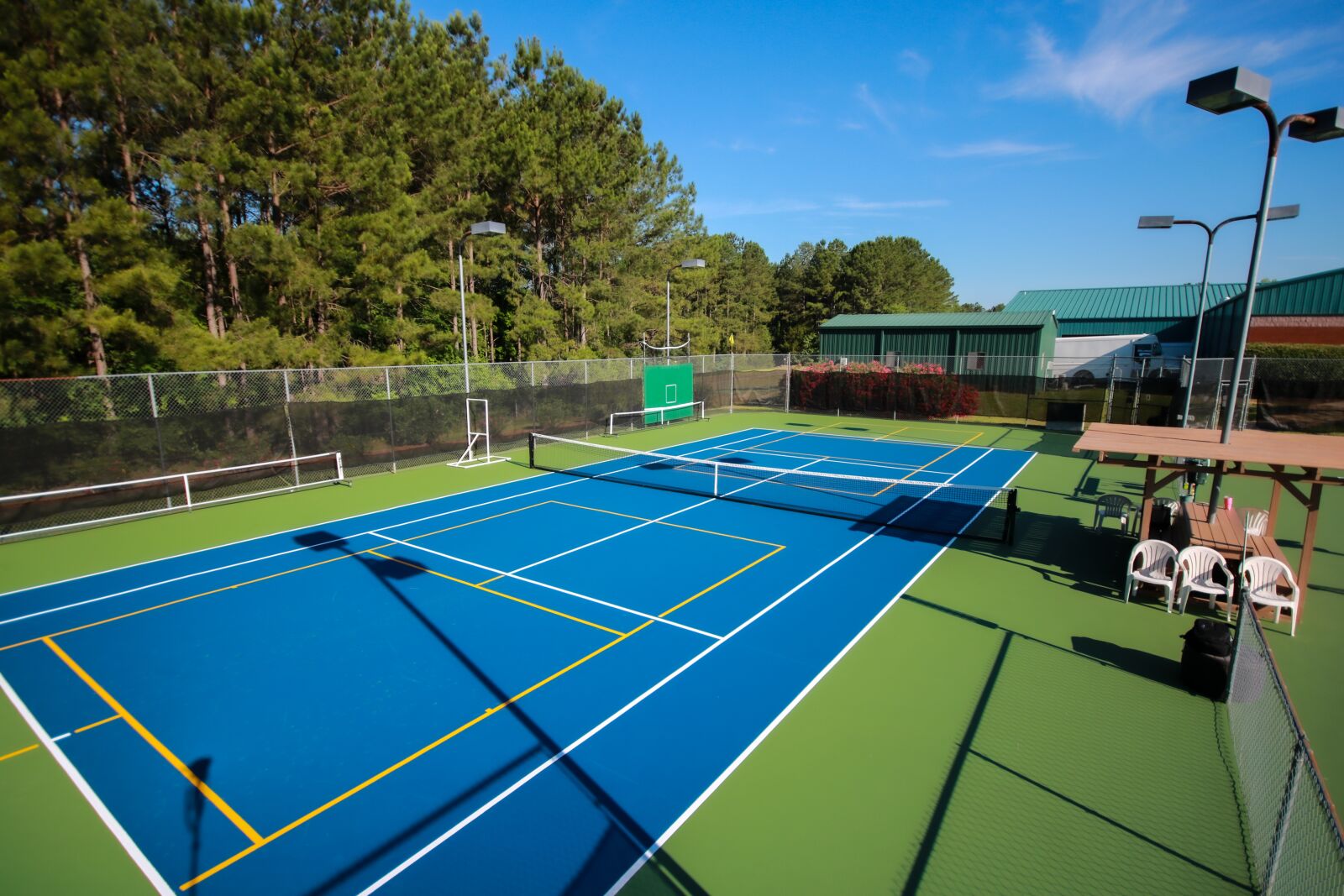 Canon EOS 750D (EOS Rebel T6i / EOS Kiss X8i) sample photo. Asphalt tennis court, tennis photography