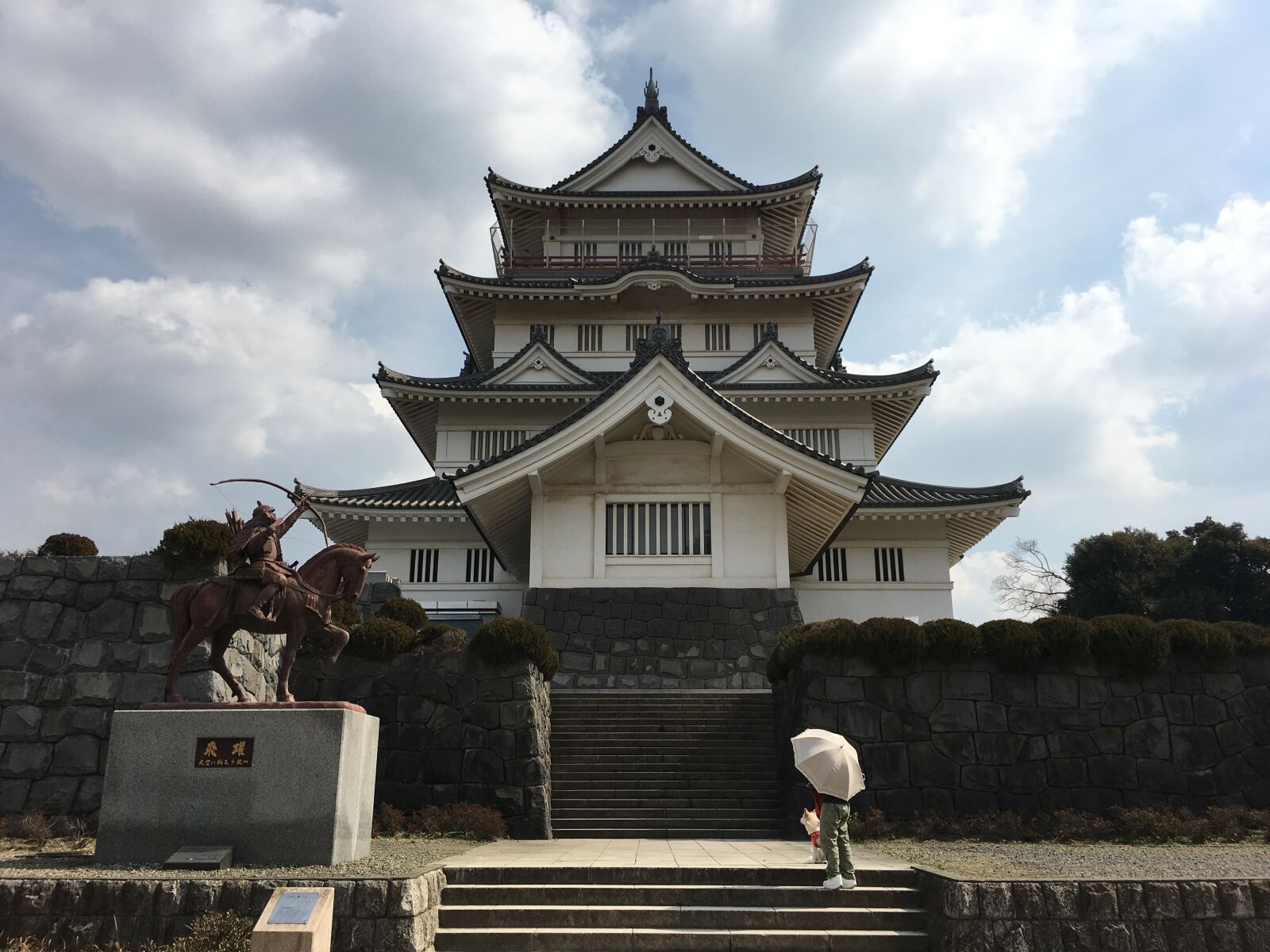 Apple iPhone 6s Plus sample photo. Chiba, castle, ruins photography