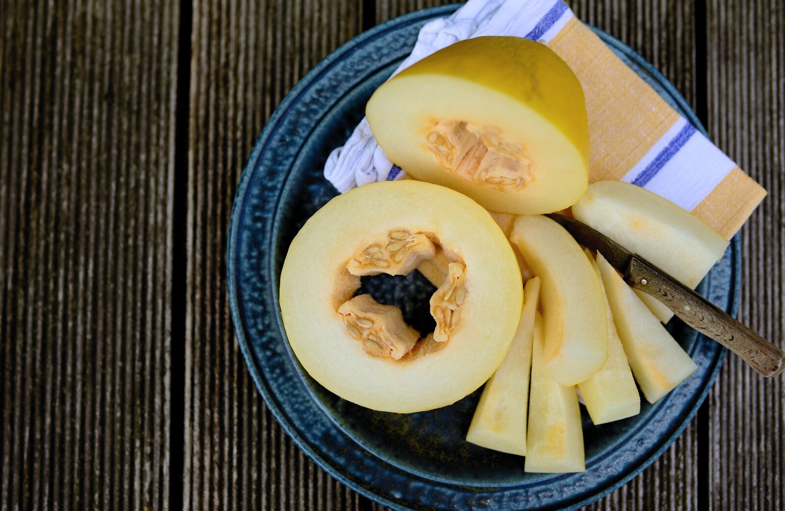 Nikon D610 sample photo. Cantaloupe, melon, fruit photography