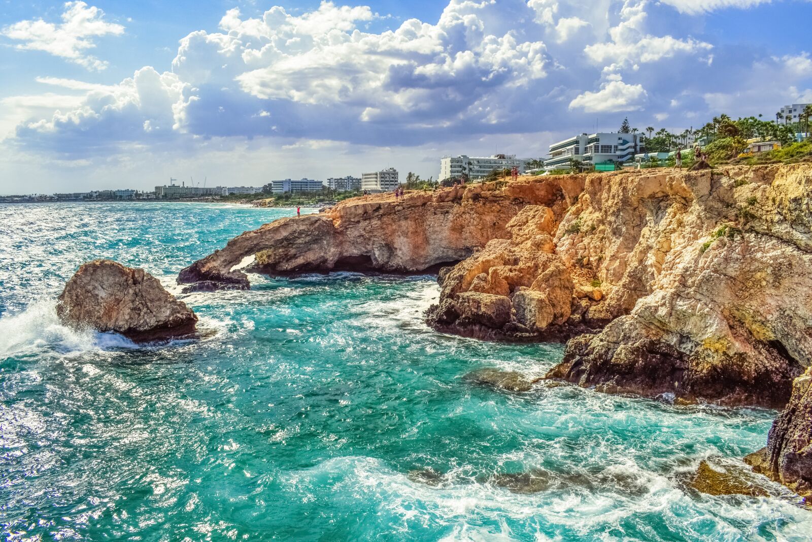 Nikon D3300 sample photo. Cyprus, ayia napa, view photography