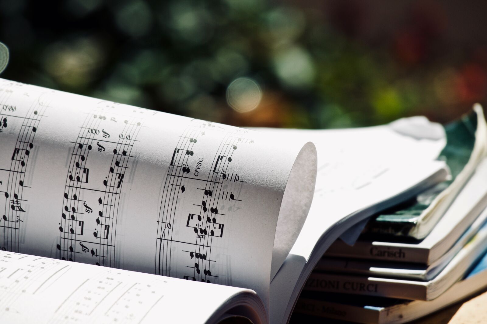 Canon EOS M sample photo. Score, music, musical notes photography