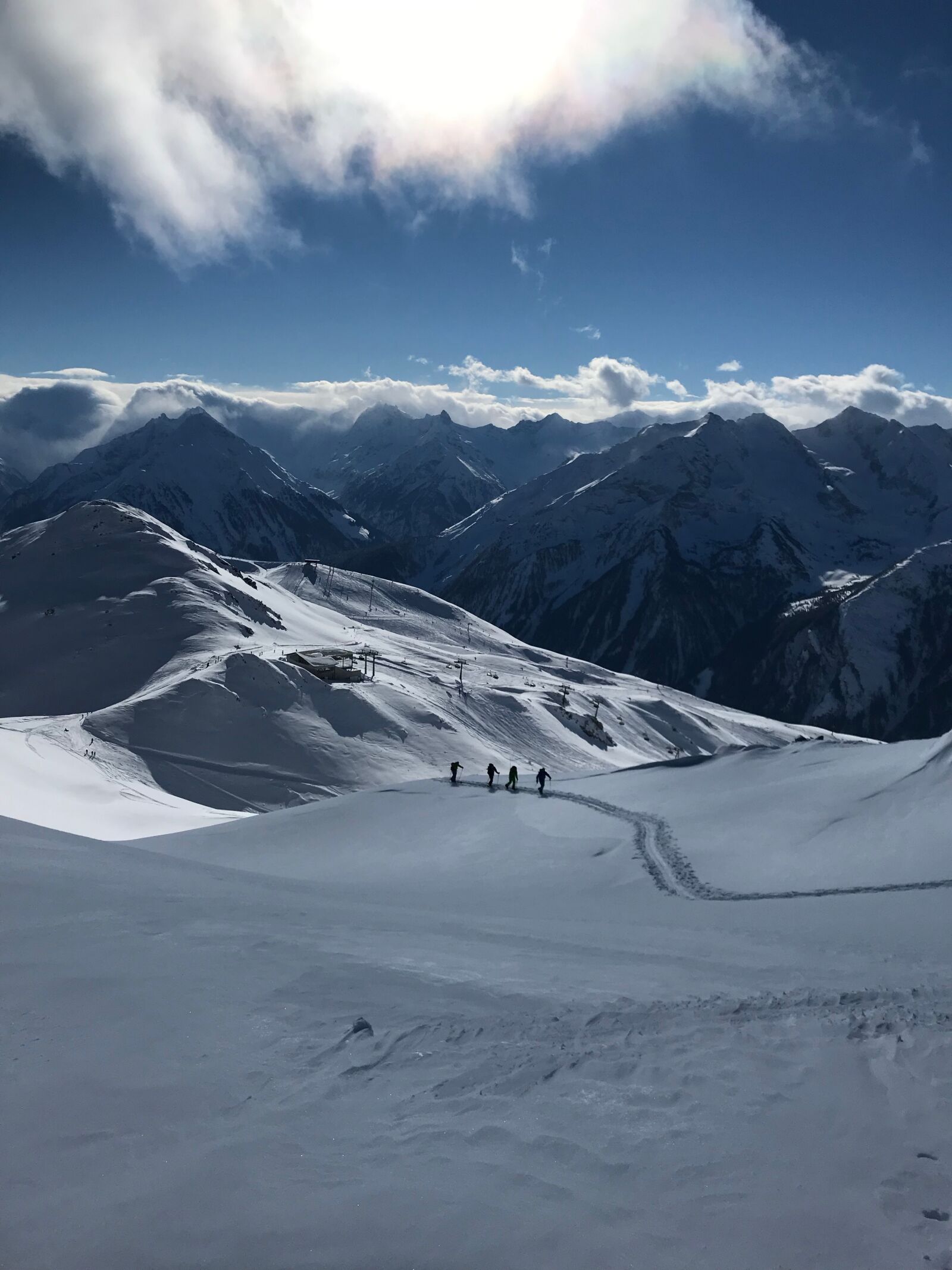 iPhone 7 back camera 3.99mm f/1.8 sample photo. Snow, zillertal, winter photography
