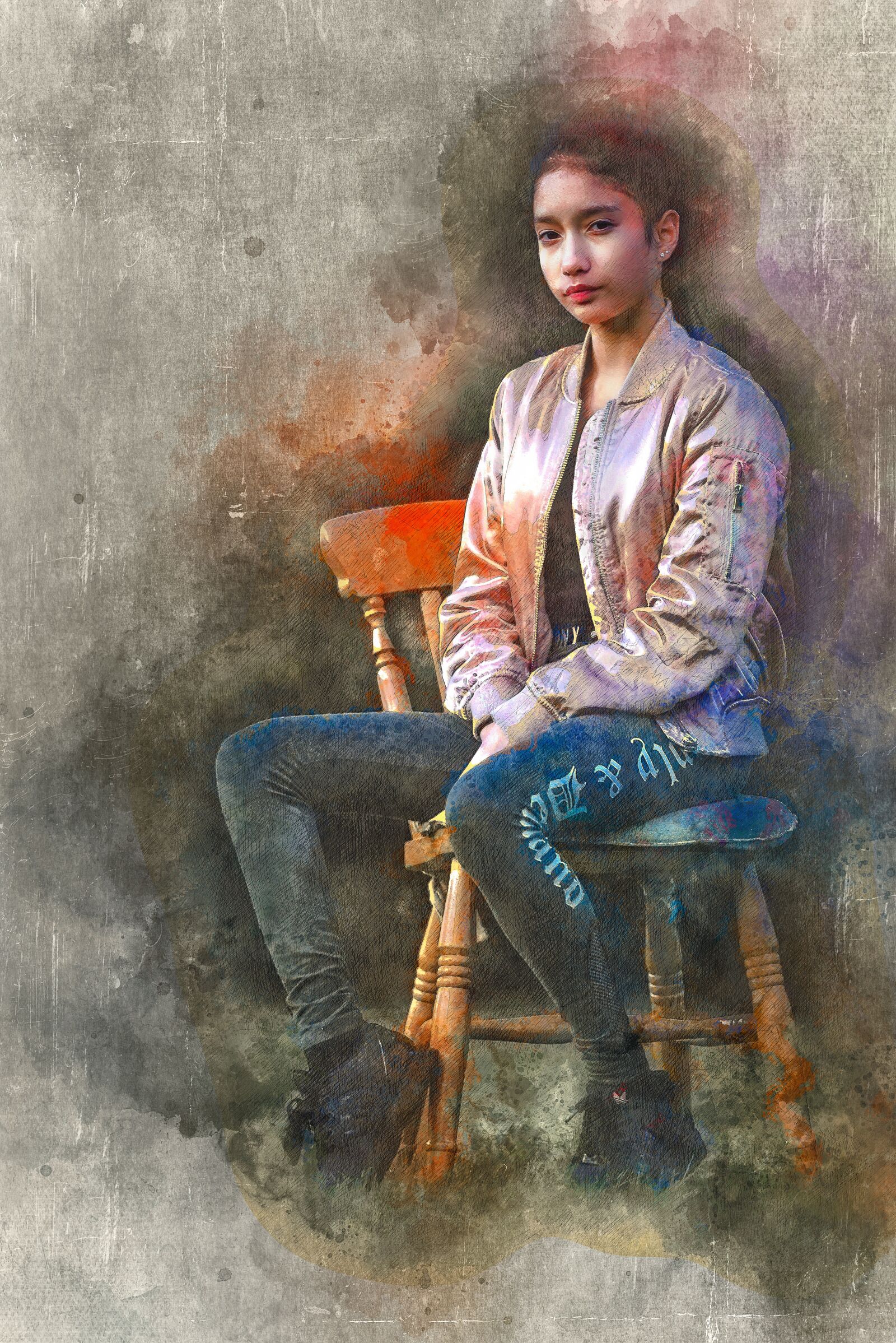 Nikon D750 sample photo. Charles perugini, painting, oil photography