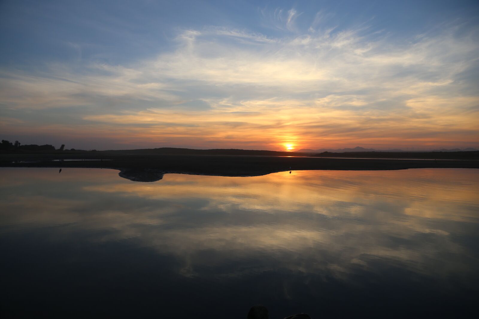 Canon EOS 6D + Canon EF 24-105mm F4L IS USM sample photo. Reflection, sunset, sky photography