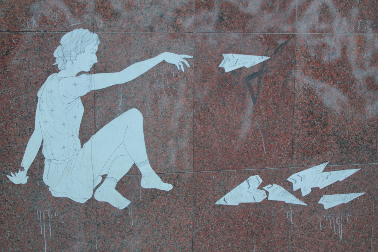 Canon EOS 550D (EOS Rebel T2i / EOS Kiss X4) sample photo. Paper, street, art, tile photography