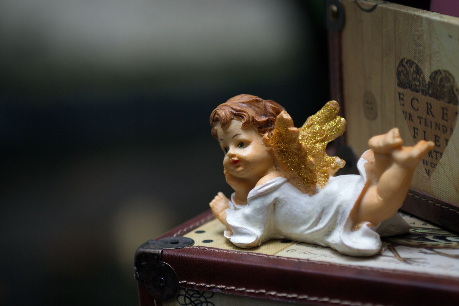 Nikon D3100 sample photo. Cupid, doll, art photography