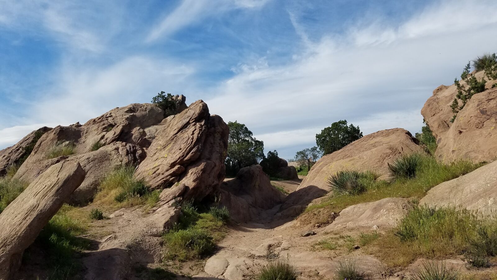 Samsung Galaxy S7 sample photo. Vazquez rocks, nature, california photography