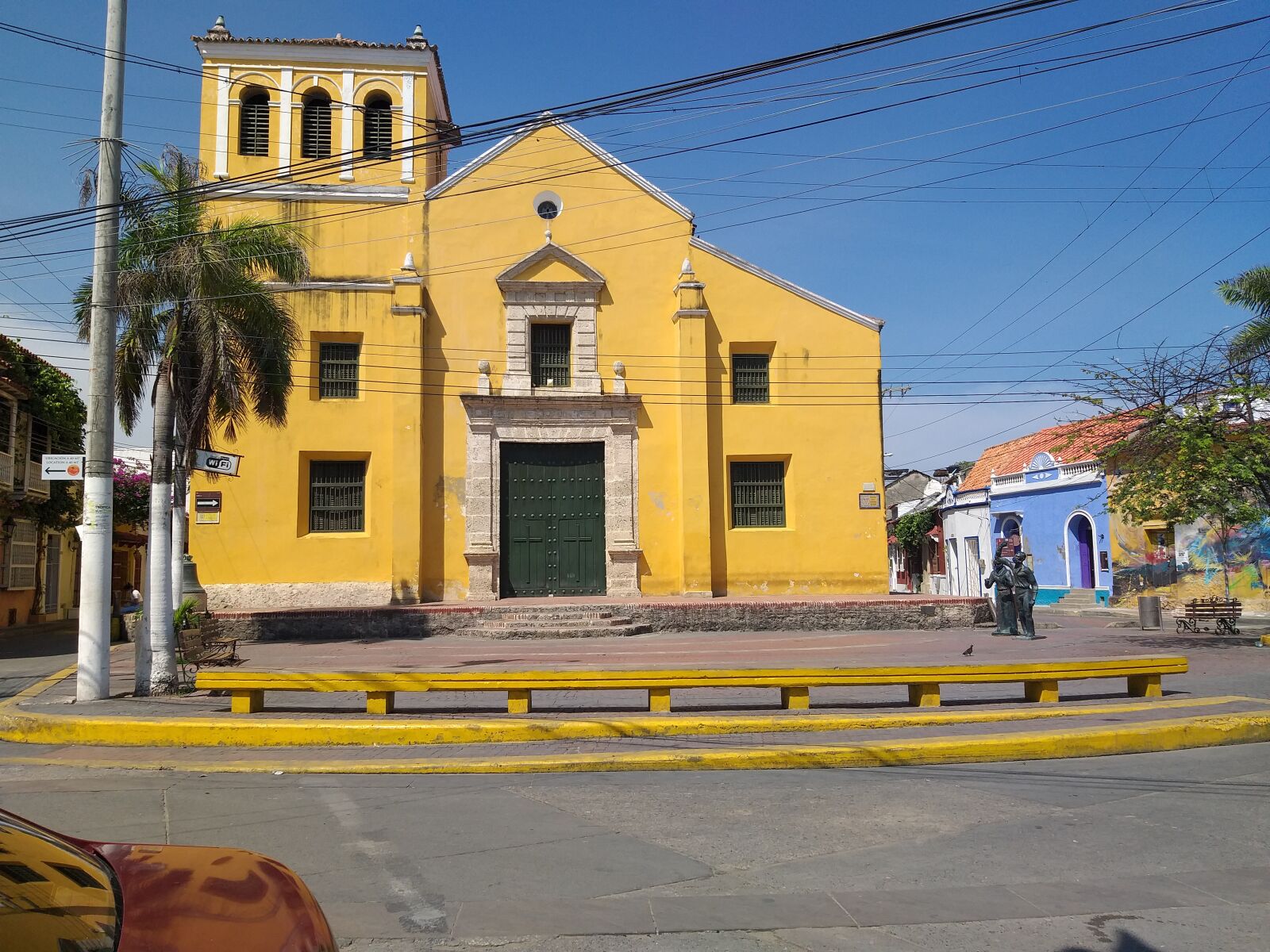Samsung Galaxy A6+ sample photo. Iglesia historica, en getsemani photography