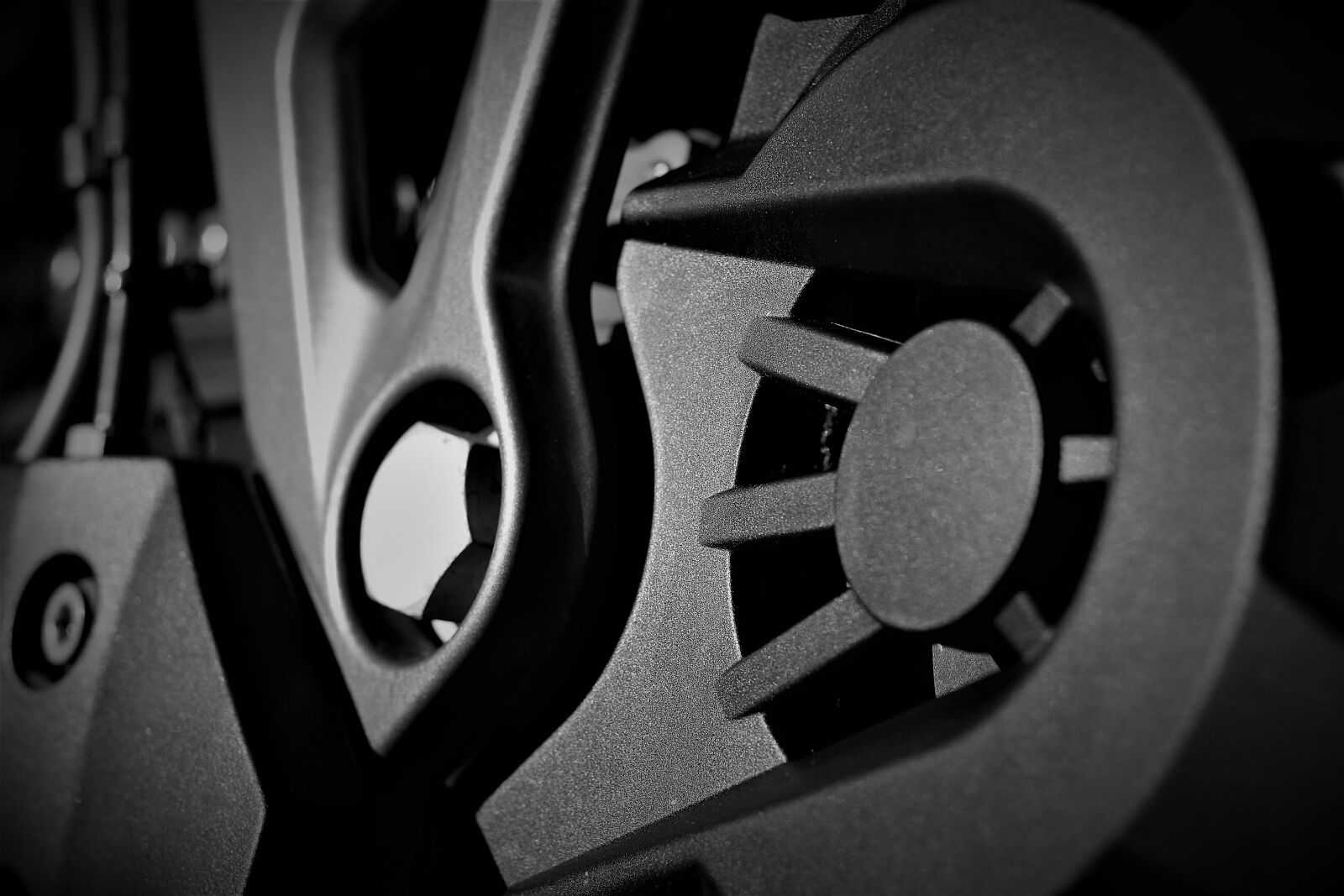 Nikon 1 J5 sample photo. Engine, bmw, f700gs photography