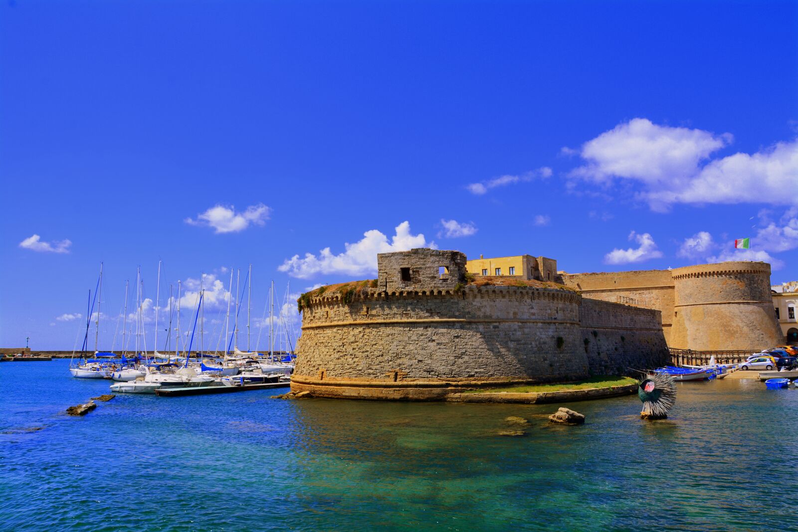 Nikon D7100 sample photo. Castle, puglia, salento photography