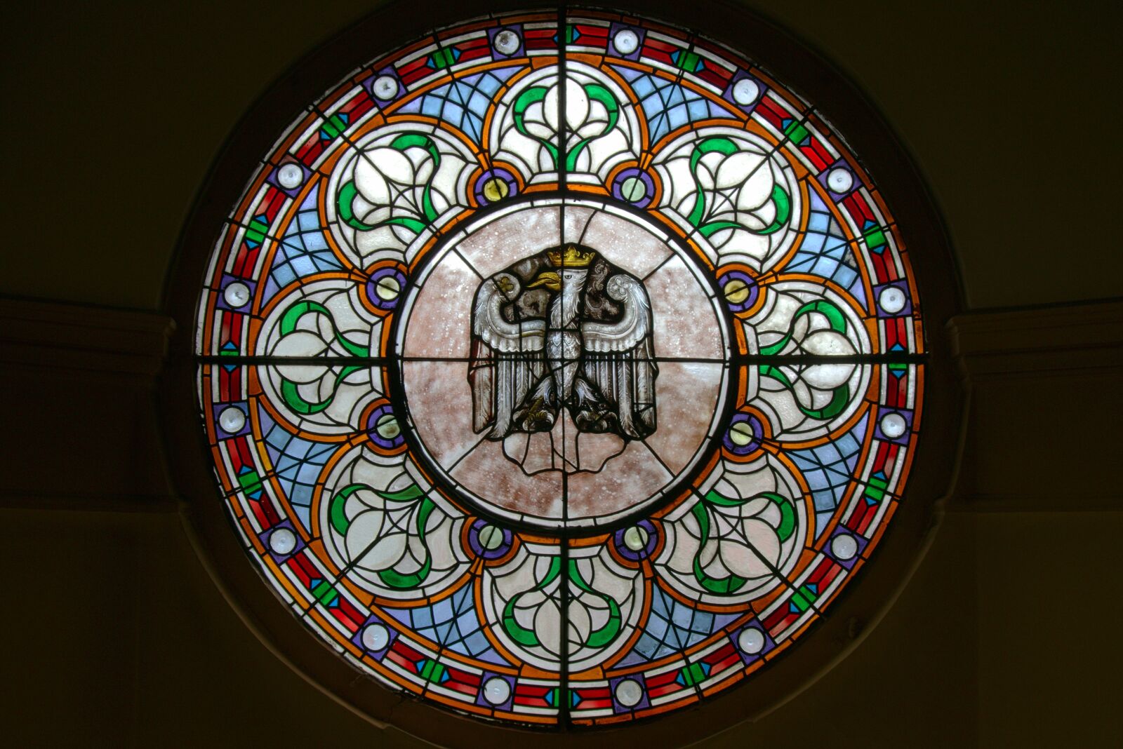 Pentax K-S2 sample photo. Stained glass window, krotoszyn photography