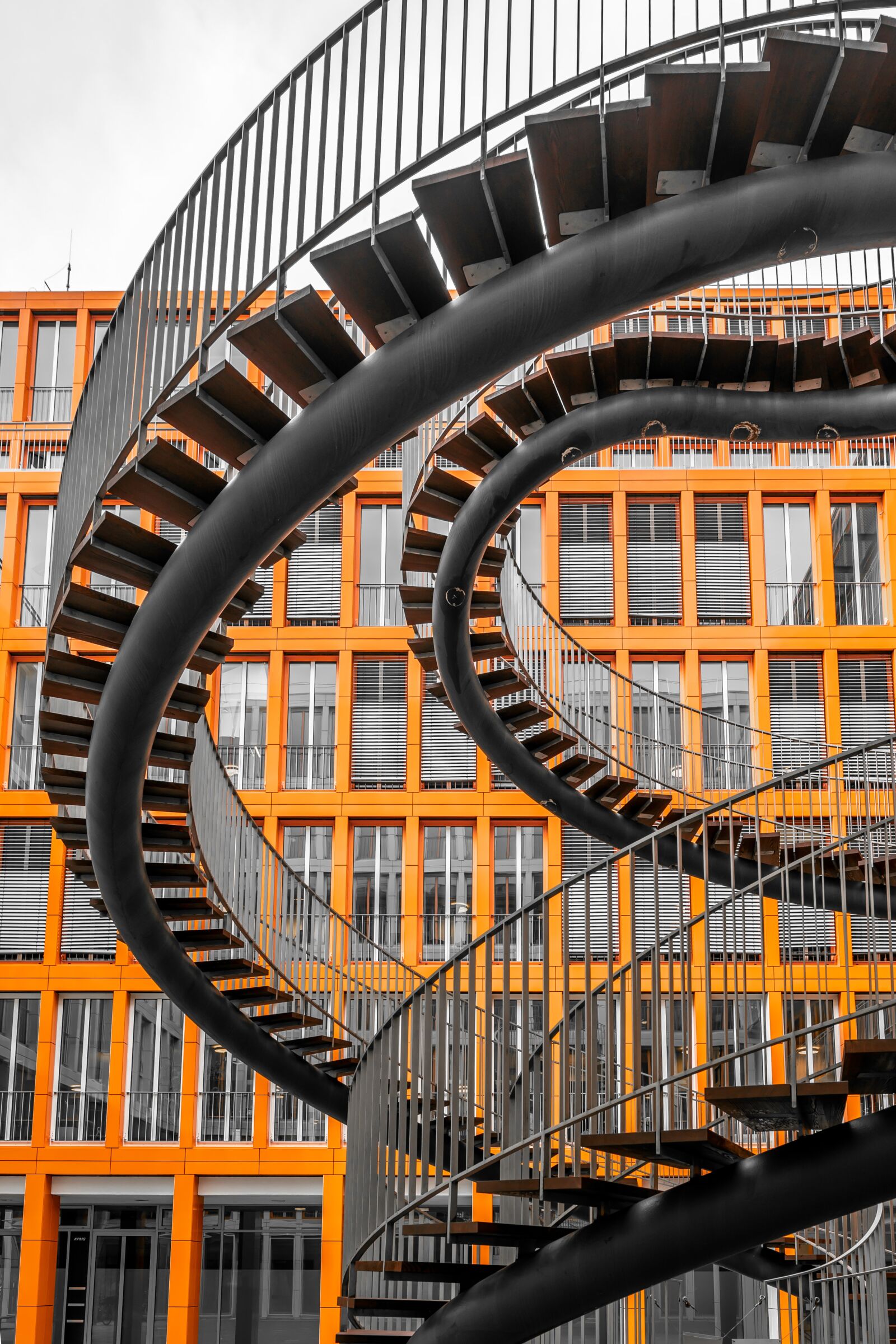 Nikon D7500 sample photo. Stairs, building, window photography