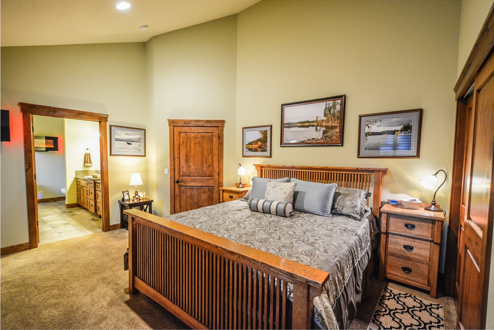 Nikon D5200 sample photo. Master bedroom, residence, home photography