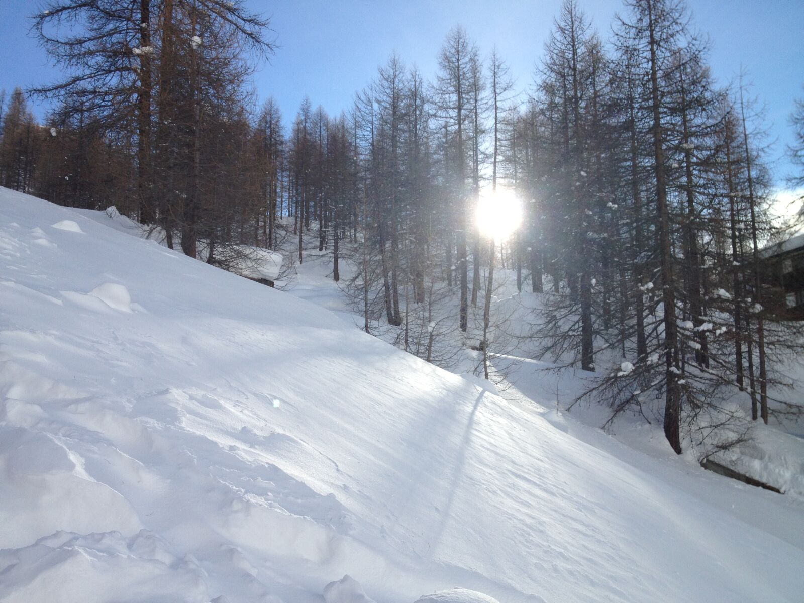 Apple iPhone 4S sample photo. Mountain, snow, sun photography