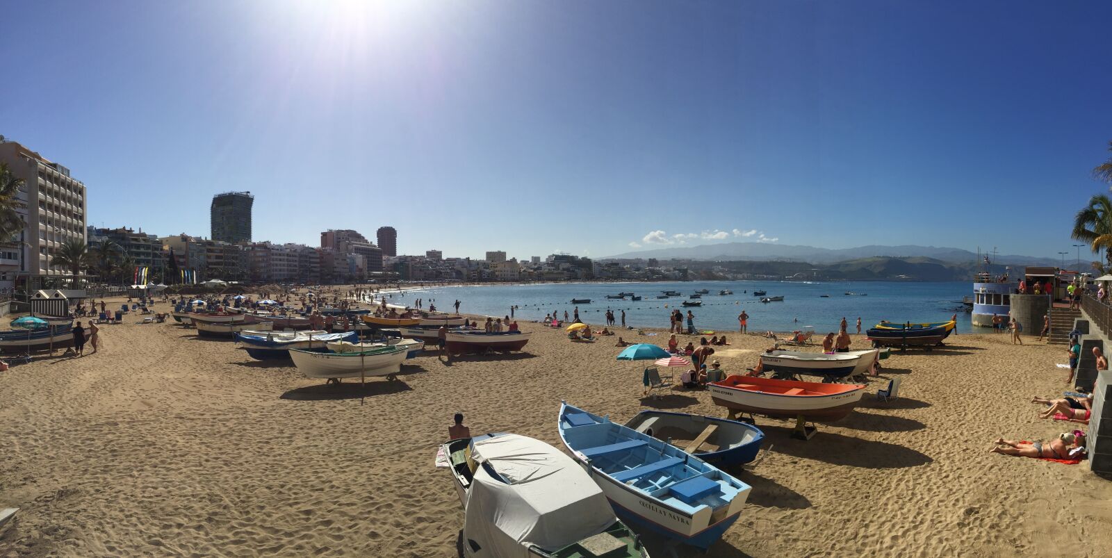 Apple iPhone 6 sample photo. Playa de las canteras photography