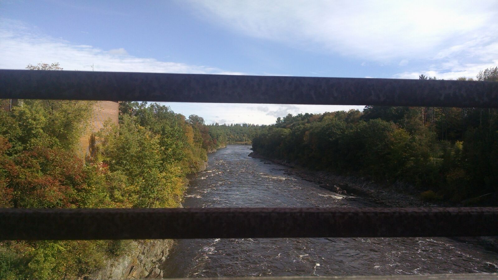 Motorola Moto X (1st Gen) sample photo. Bridge, nature, river, sky photography