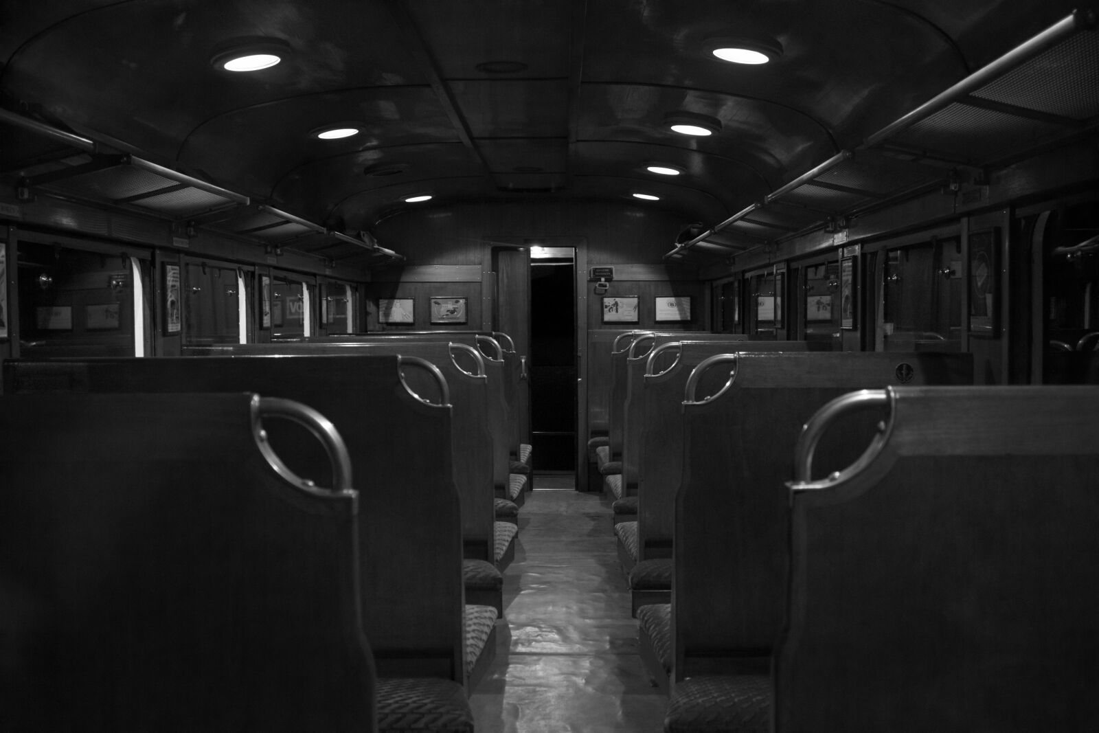 Canon EOS 70D + Canon EF 24mm F2.8 IS USM sample photo. Grayscale, photography, of, train photography