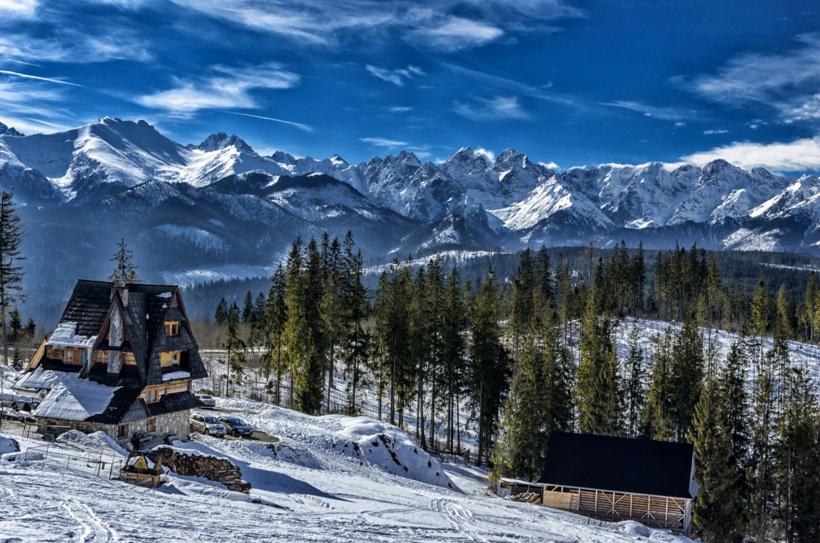 Nikon D5100 sample photo. Tatry, snow, mountains photography