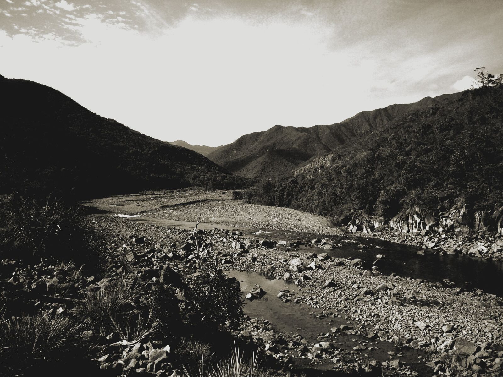 Panasonic DMC-FX01 sample photo. Landscape, stream, creek photography