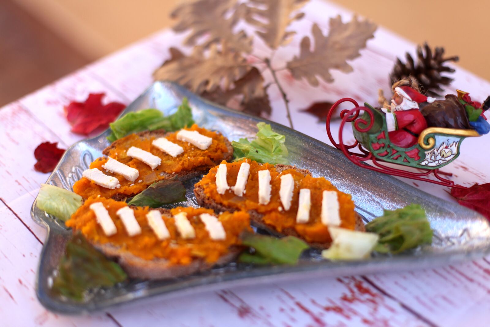 Canon EOS 5D Mark II sample photo. Savory, toast, pumpkin photography