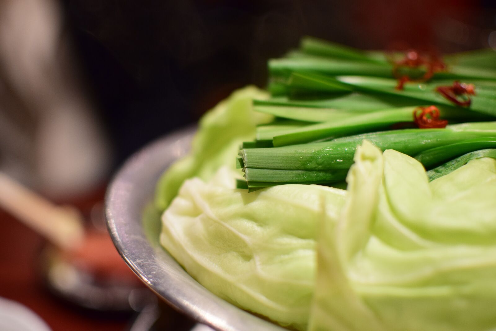 Nikon D3300 sample photo. Motsu nabe, one pot photography