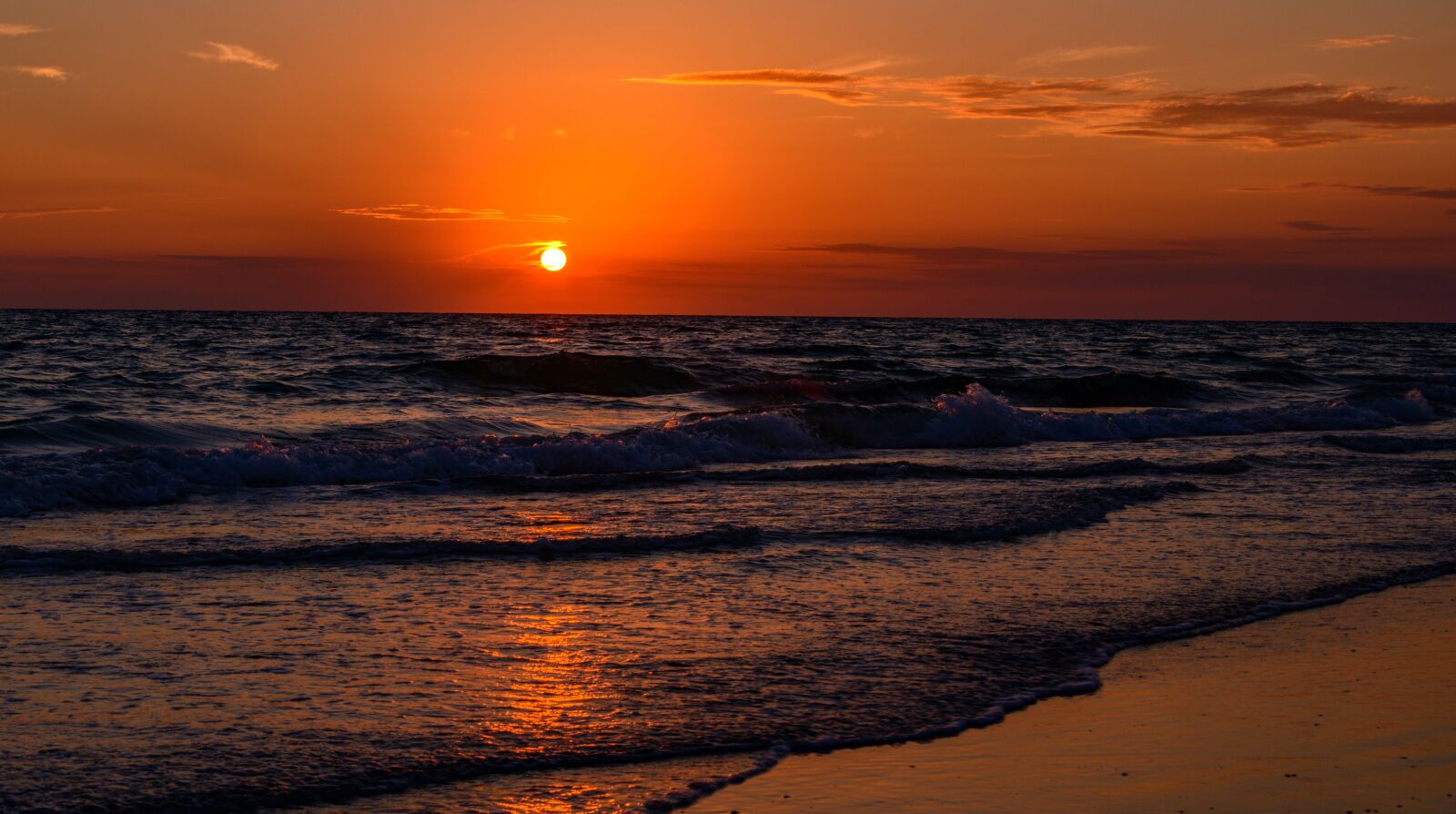 Nikon D850 sample photo. Sunset, water, ocean photography