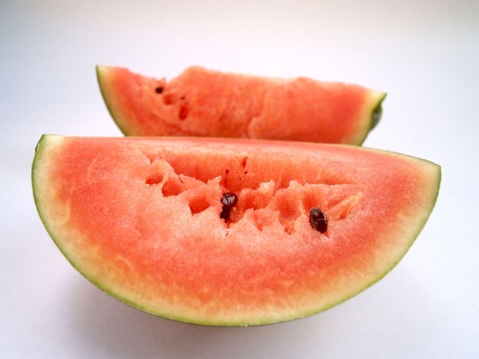 Olympus E-300 (EVOLT E-300) sample photo. Watermelon, slice, isolated photography
