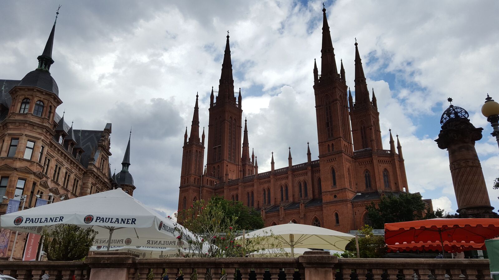 Samsung GALAXY S6 edge sample photo. Market church, town hall photography