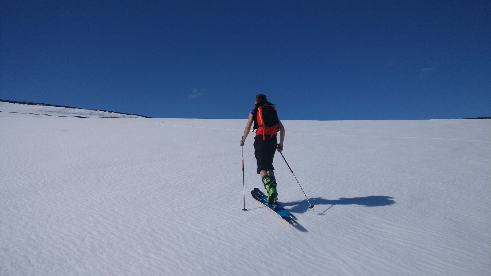 OnePlus A3003 sample photo. Randonee, winter, skiing photography