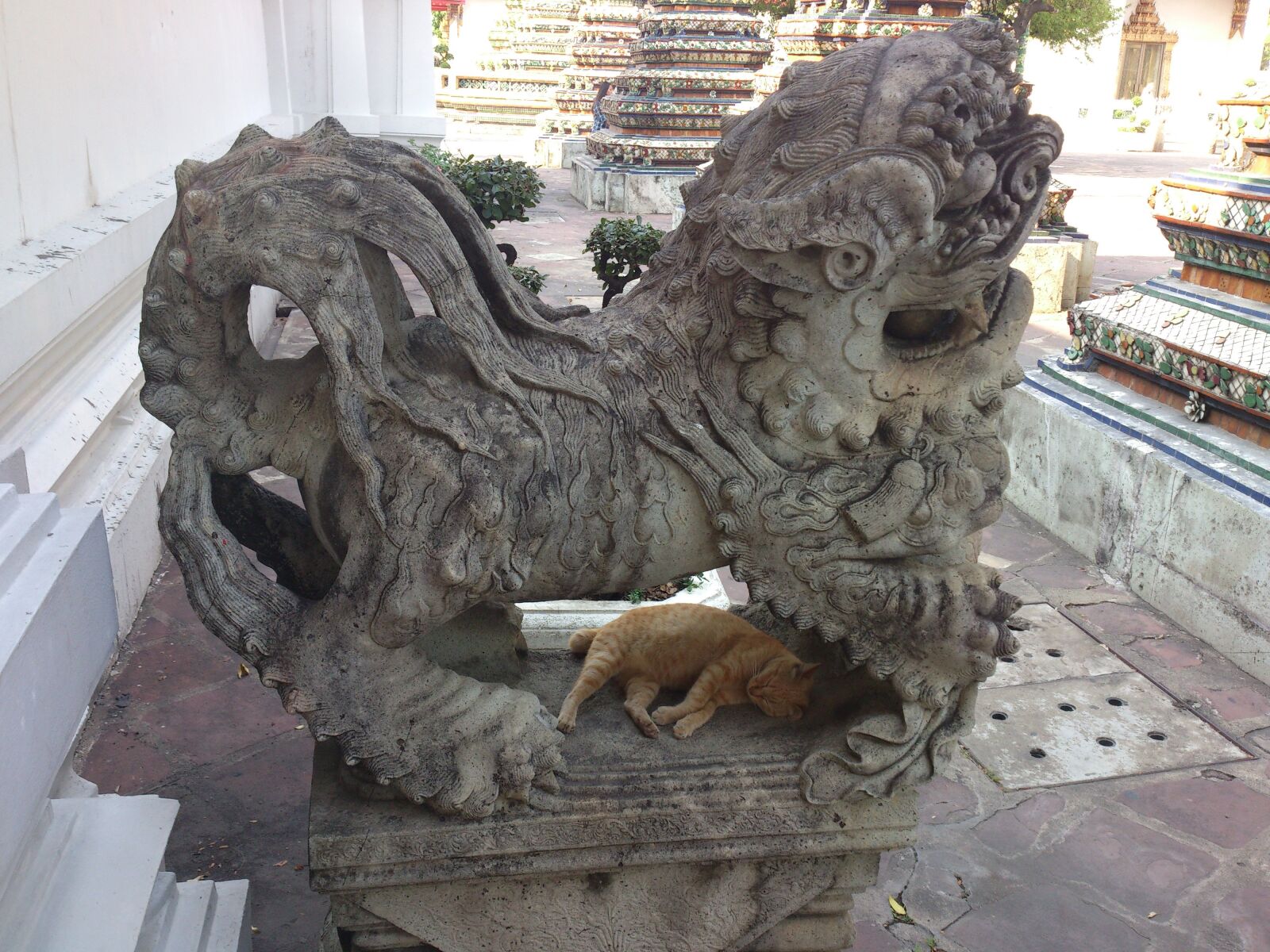 Sony Ericsson Xperia S sample photo. Statue, thailand, temple photography