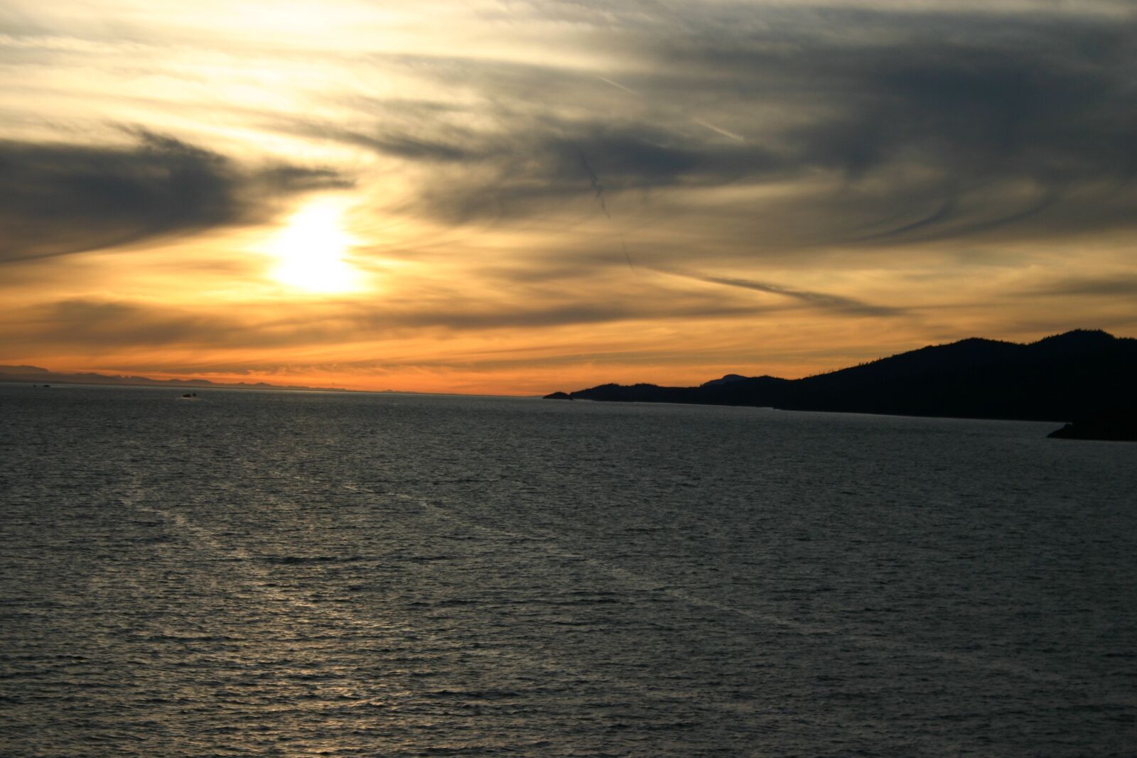 Canon EOS 300D (EOS Digital Rebel / EOS Kiss Digital) sample photo. Sunset, pacific, vancouver photography