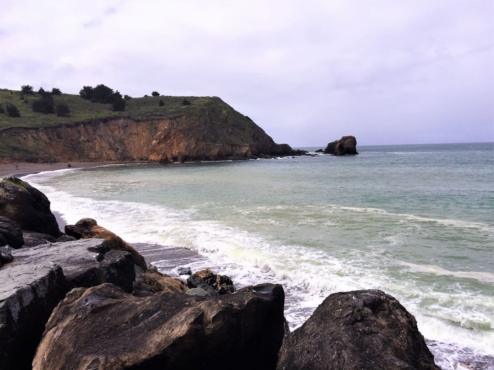 Apple iPhone 6 sample photo. Rocks, ocean, sea photography