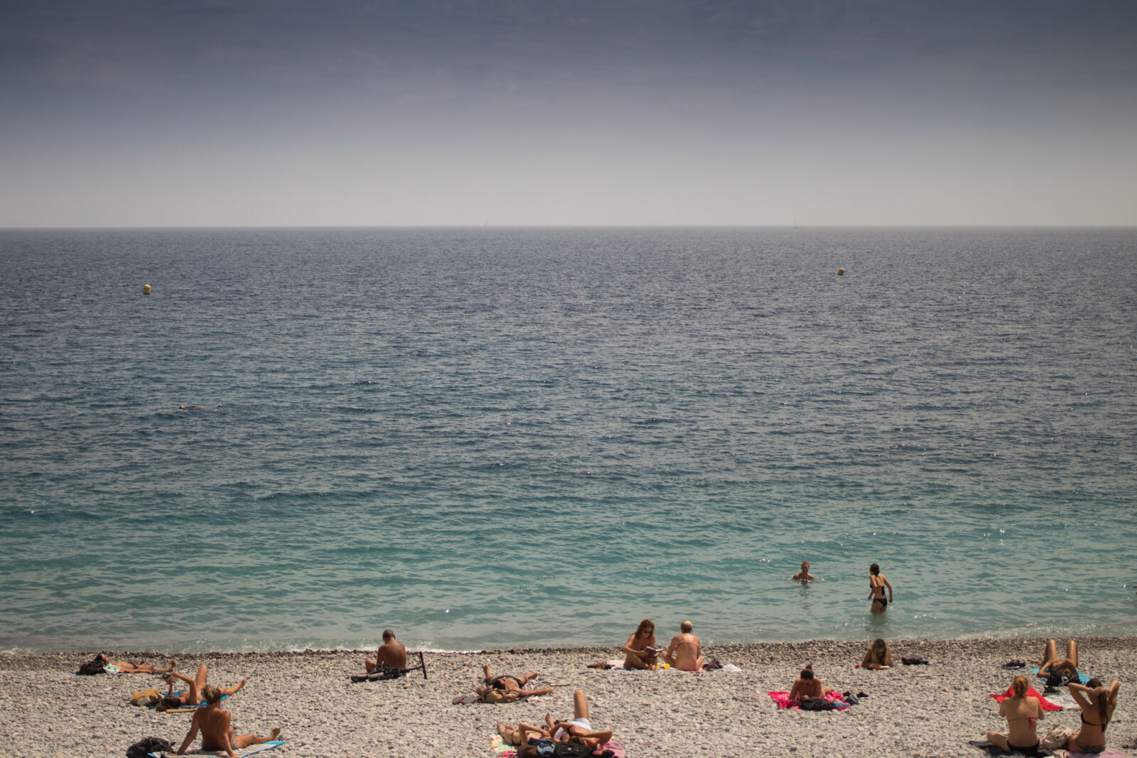 Canon EF 40mm F2.8 STM sample photo. Beach, france, mediterranean, sea photography