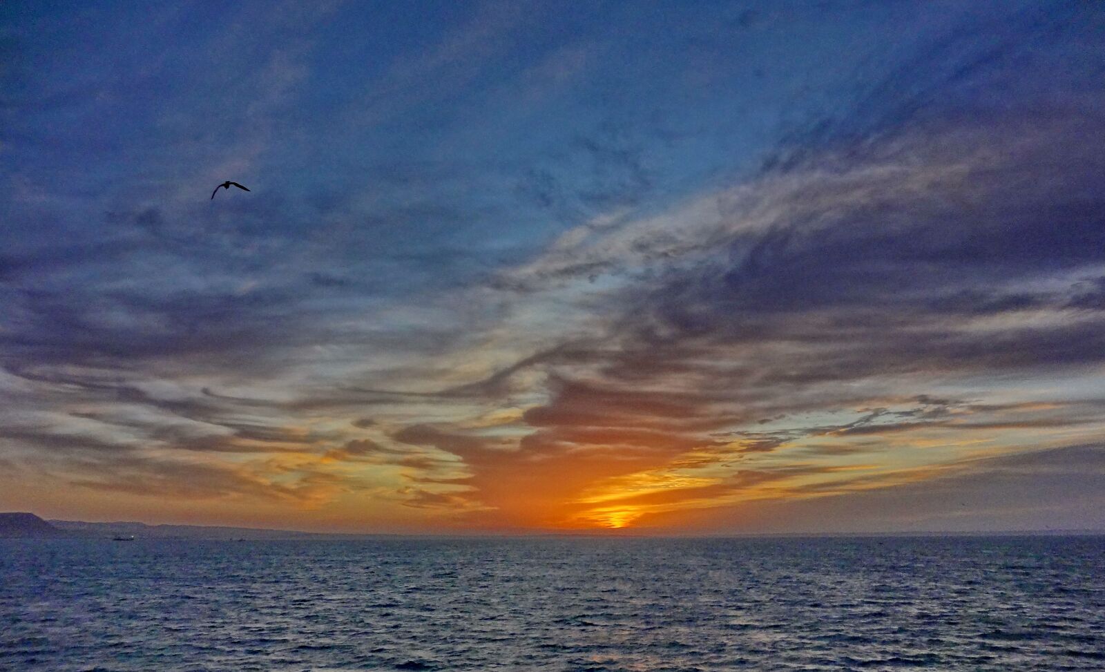 Sony DSC-WX10 sample photo. Sunset, ocean, atlantic photography