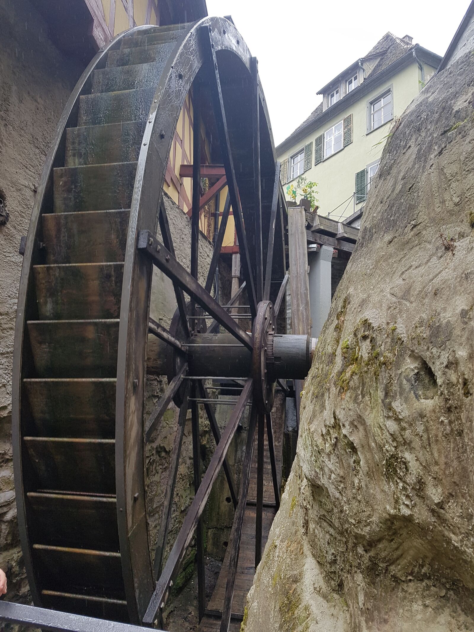 Samsung Galaxy S7 sample photo. Waterwheel, middle ages, meersburg photography