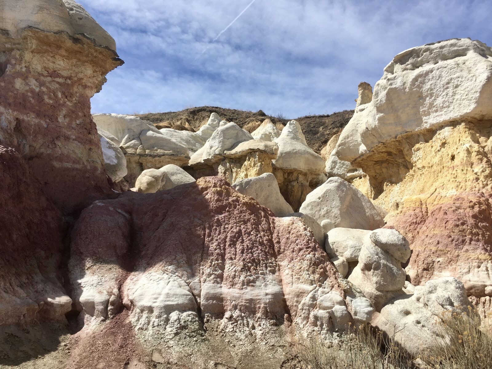 iPhone SE back camera 4.15mm f/2.2 sample photo. Paint mines, colorado, calhan photography
