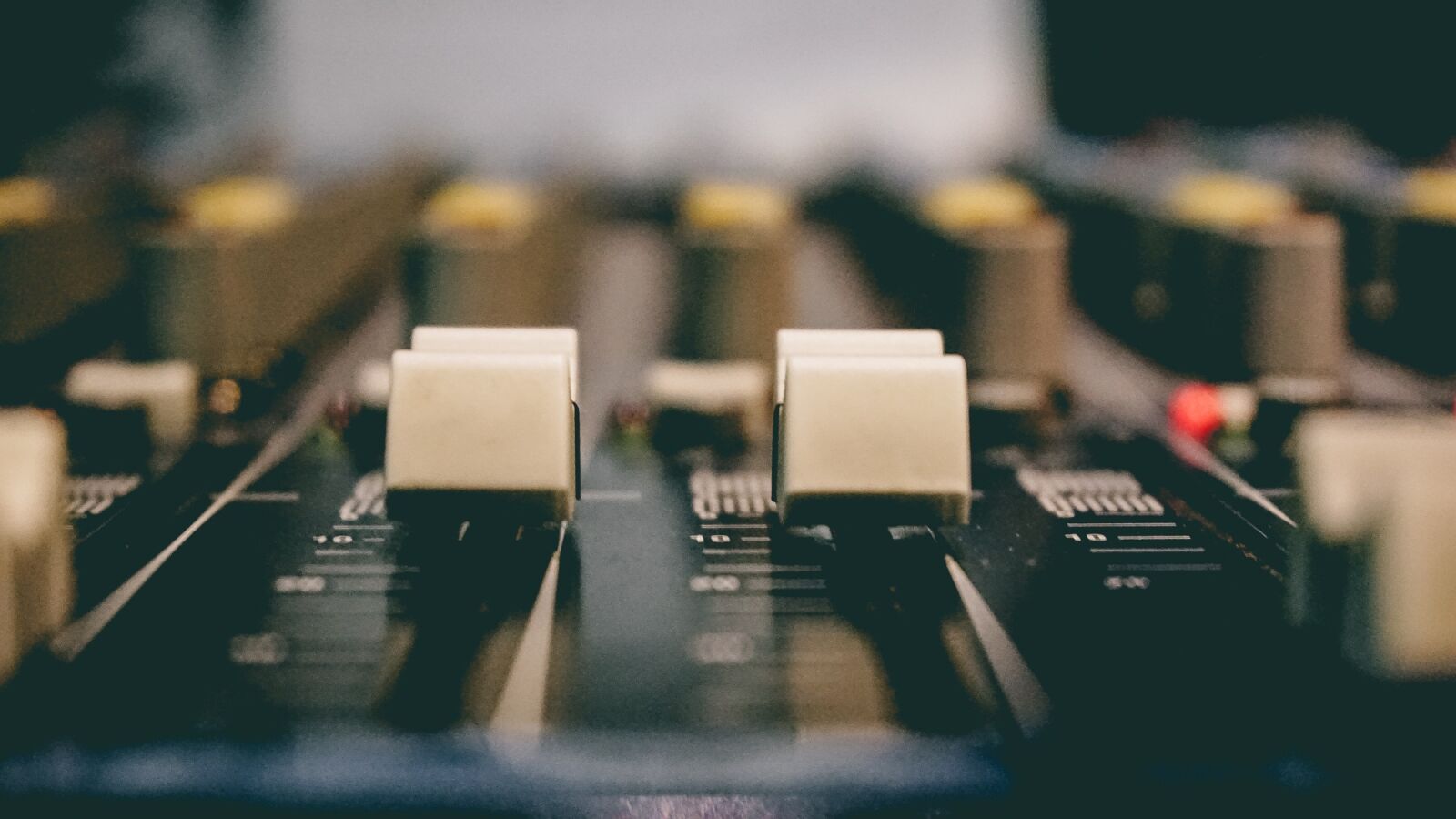 Sony a6000 sample photo. Mixer, sound board, sound photography