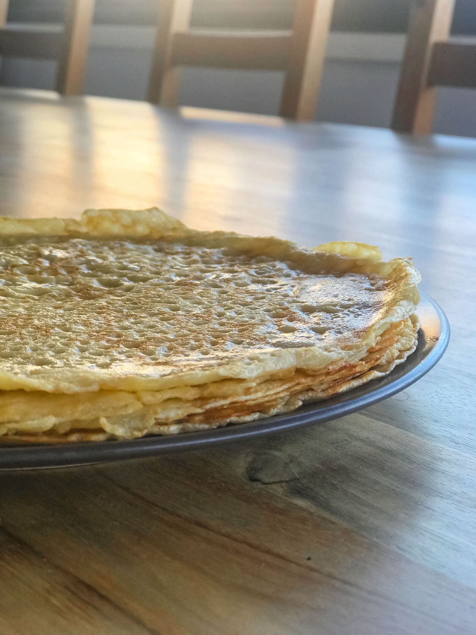 Apple iPhone 7 Plus sample photo. Hot, kitchen, crepe photography