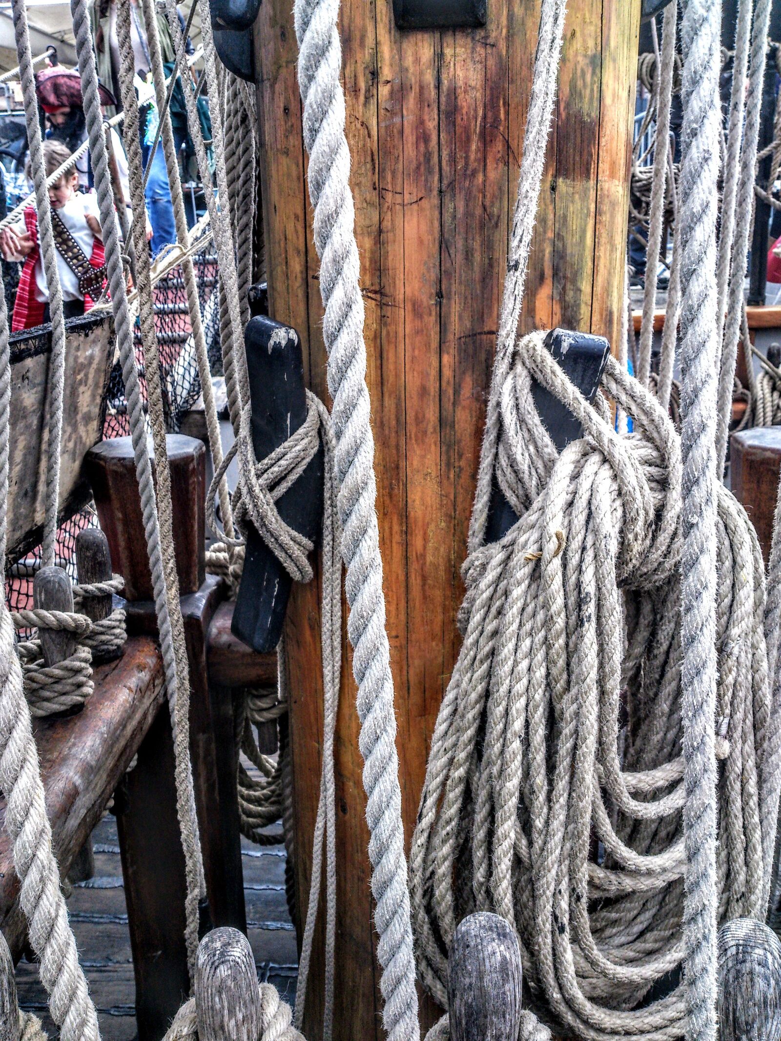 Sony Xperia T sample photo. Ropes, rigging, chandlery photography