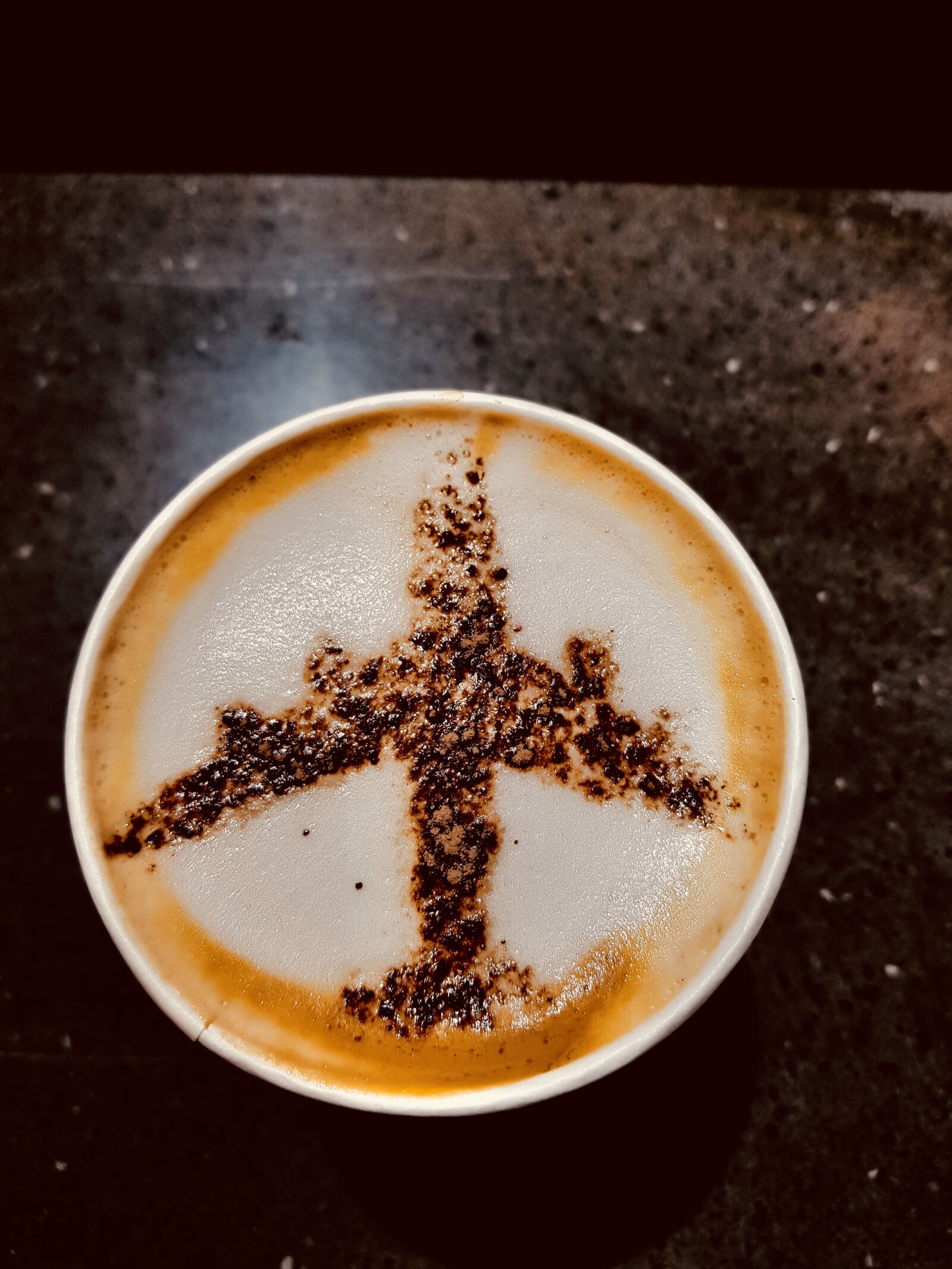 Samsung Galaxy S8 sample photo. Coffee, airport, travel photography