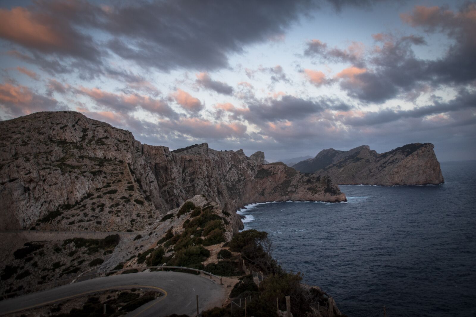 Nikon D5500 sample photo. Mountains, rocks, road photography