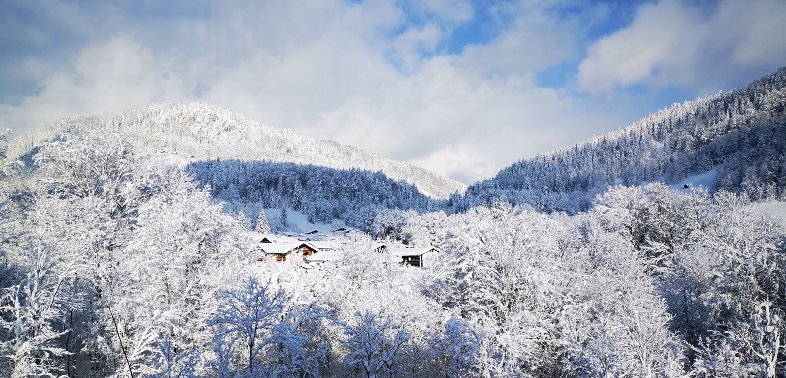 HUAWEI HMA-L29 sample photo. Berchtesgaden, panorama, snow photography